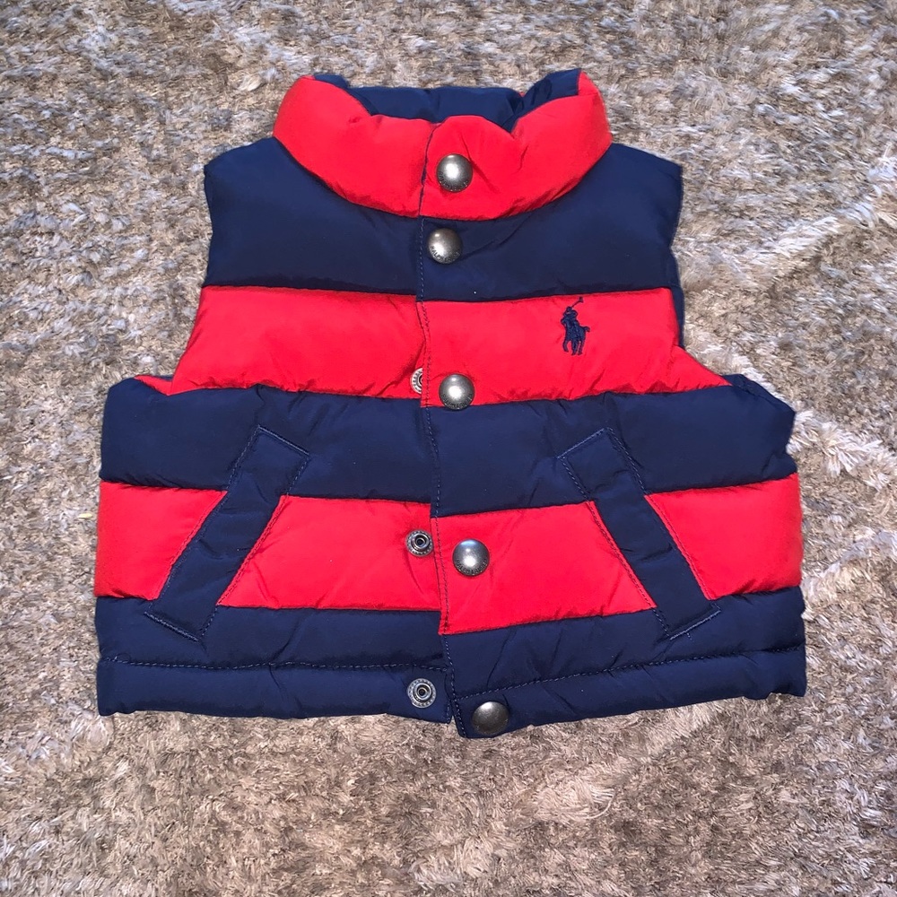 Infant Snap Botton Ralph Lauren Vest